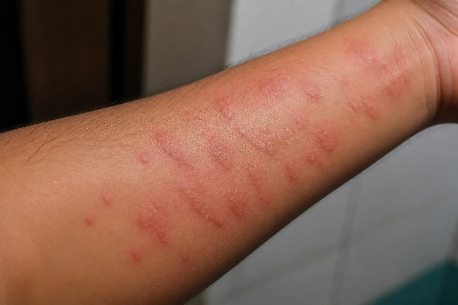 Skin Itch or Rash — educational image for Allergy