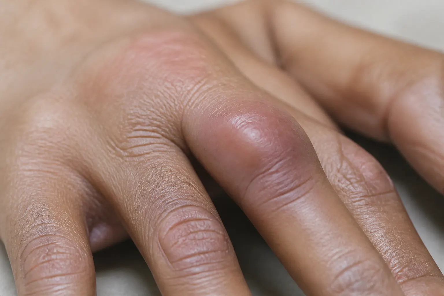 Swelling — educational image for Arthritis