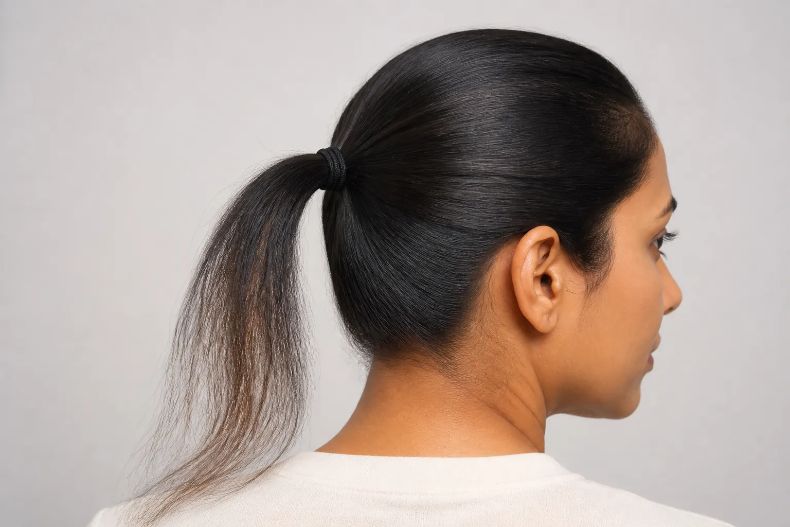 Weaker Ponytail — educational image for Hair Loss