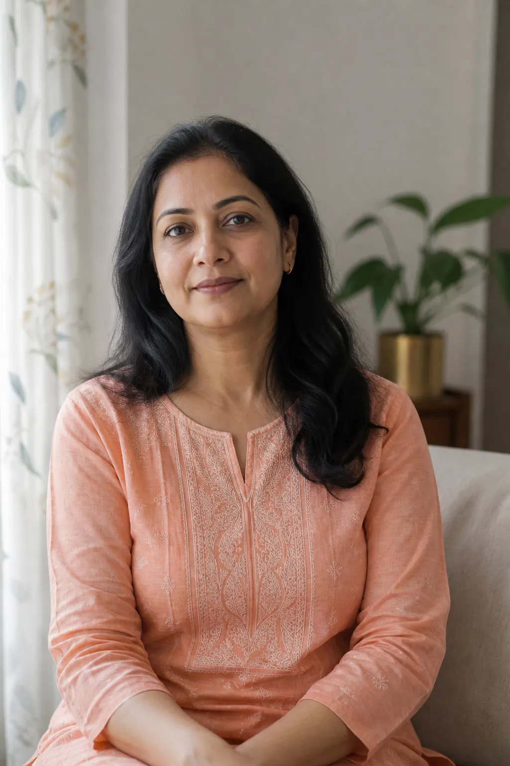 After: illustrative calmer hypothyroidism image — results vary