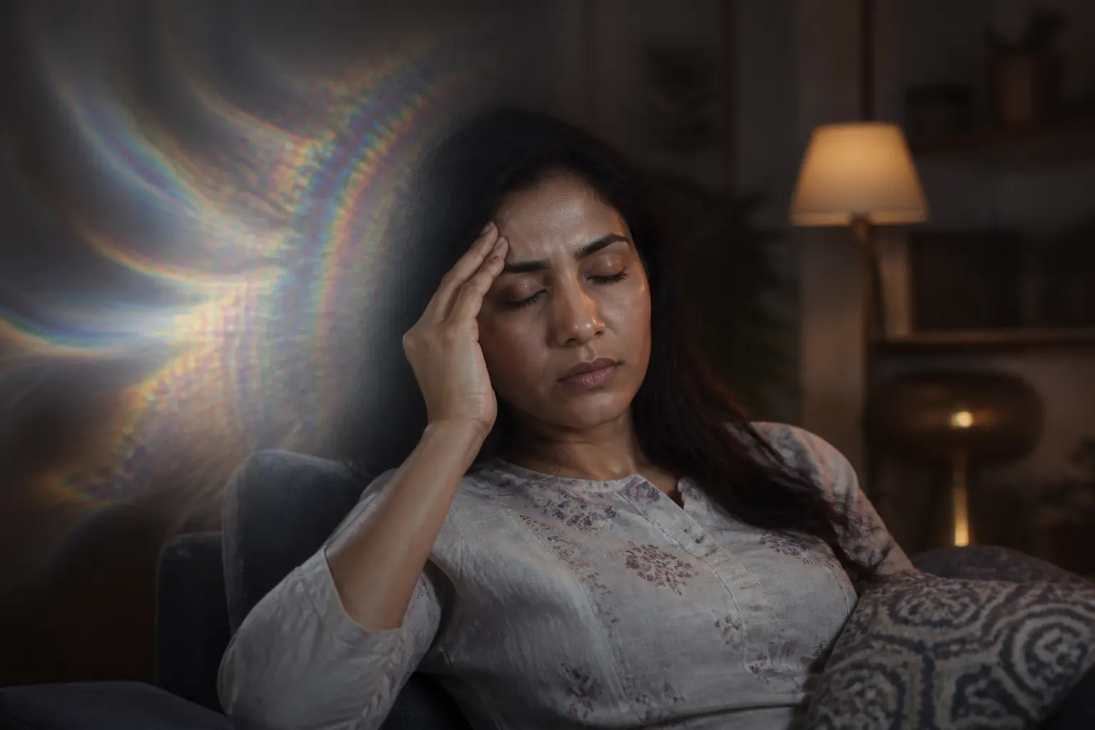 Aura — educational image for Migraine