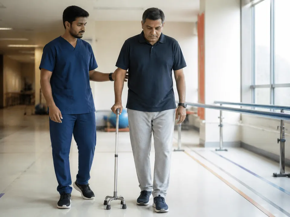 Walking Difficulty — educational photograph