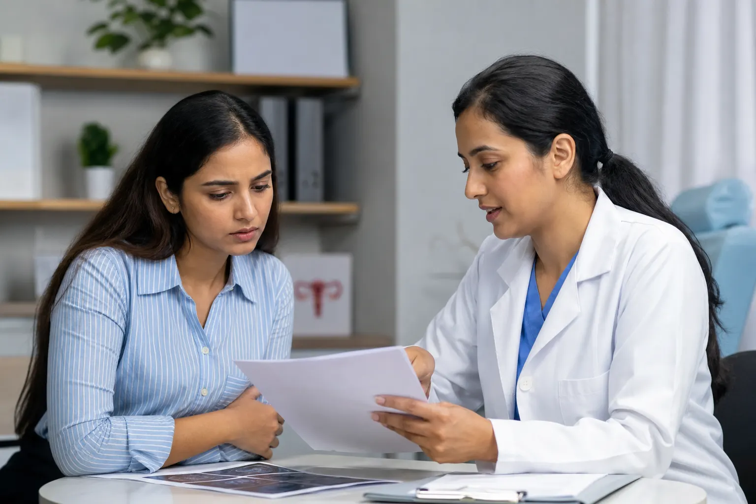 Scan Reports — educational image for PCOD