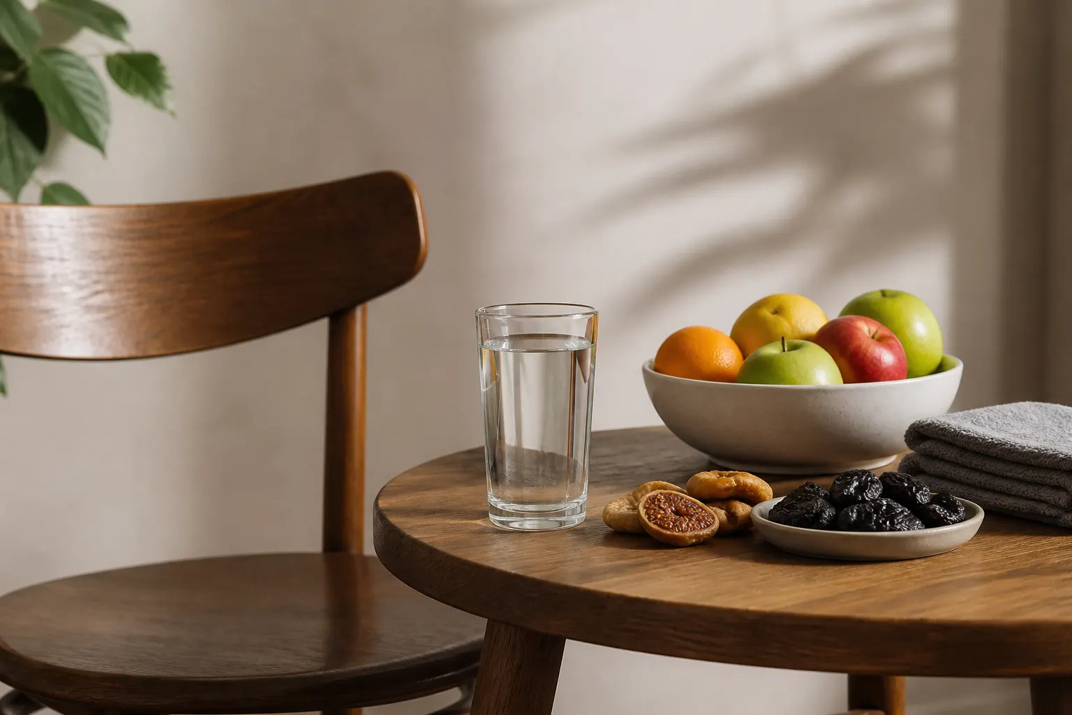 Educational still life representing factors discussed in piles care